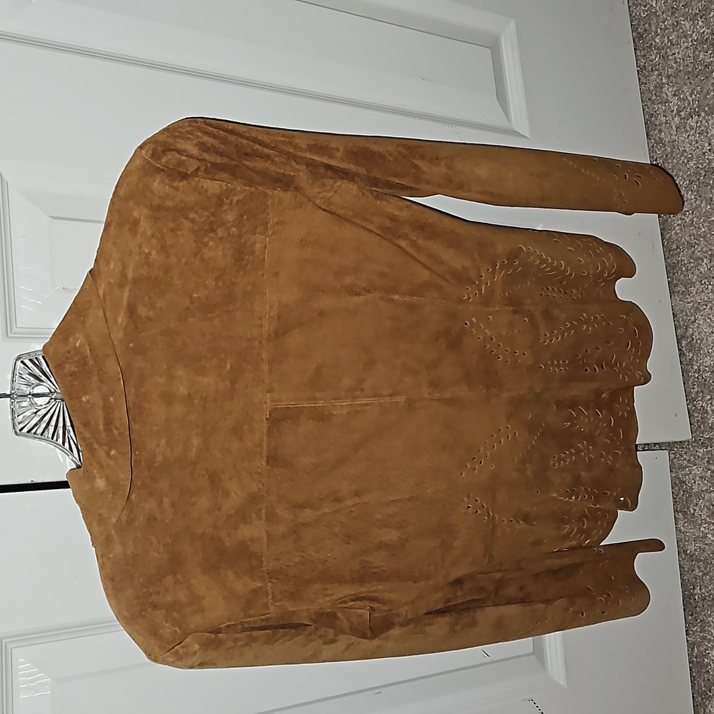 SOLD- Tan Jacket - Picture 2 of 2